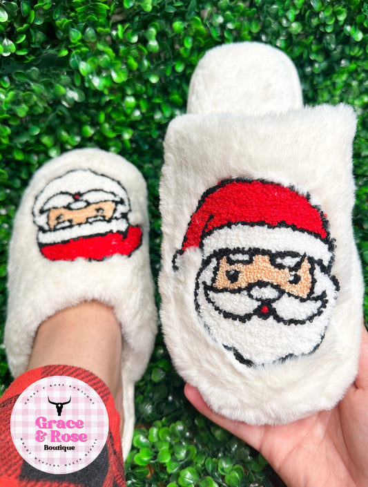 Christmas Santa Slippers