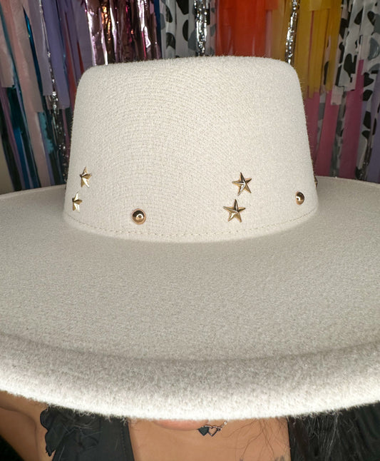 Star Studded Fedora Hat