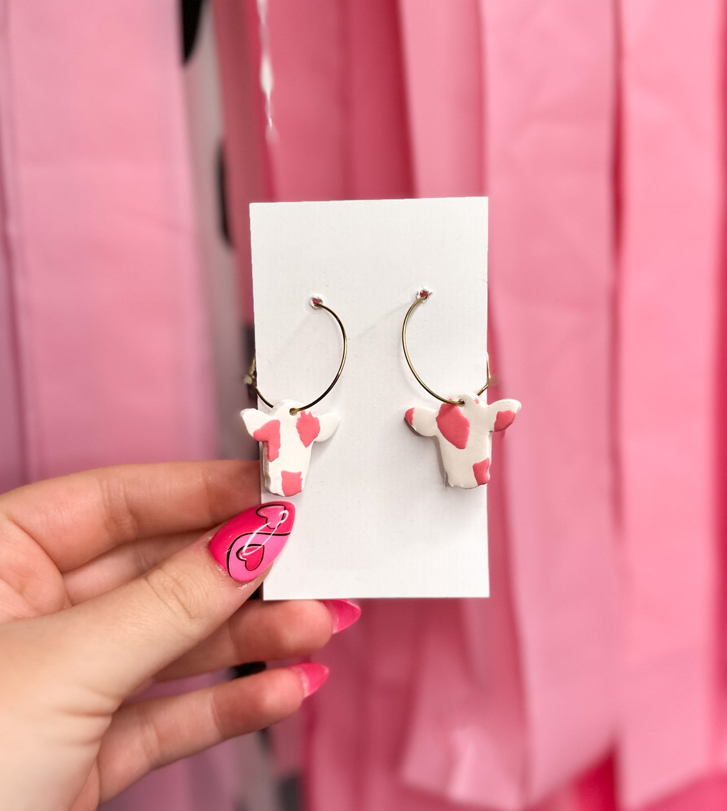 Lovely Cow Hoops